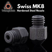 【✆HOT】 AADSS MALL Trianglelab Swiss MK8หัวฉีดเหล็กกล้าอุณหภูมิสูง M6เกลียว1.75มม. เส้นใยสำหรับ Ender3 Cr10ของเครื่องพิมพ์3D เป็นต้น