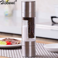 Double Head Manual Pepper Grinder Mills Stainless Steel Salt Shakers Spice Grinding Mill Tool Practical Kichen Gadget шлифовщик