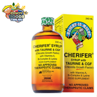 Cherifer Syrup with Taurine and CGF Multivitamins for Kids