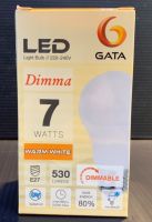 หลอด LED 7W (หรี่แสงได้) ขั้ว E27 แสง Warm White  (แพ็ค 1,4,10 ดวง)