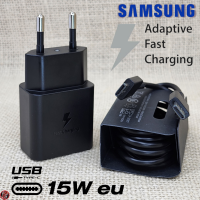 ที่ชาร์จ Samsung 15W ใหม่ หัวชาร์จ Usb-C (EU) สายชาร์จ Type-C Adaptive Fast Charging การชาร์จด่วนแบบพิเศษ ซัมซุงแท้