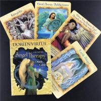 Angel Healing Oracle Card เวอร์ชันภาษาอังกฤษการ์ดบำบัดไพ่ทาโรต์เกมกระดาน