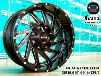 ล้อแม็กใหม่ - G212 - ขอบ 20 กว้าง 10.0 x 10.0 /ET-19/ 6H139.7 - สี GBMW+MP - ส่งฟรี Kerry Express- รบกวนสอบถามทางแชทก่อนคลิกสั่ง