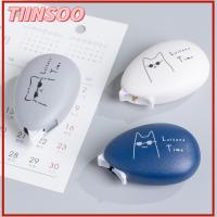 TIINSOO 3Pcs สีขาวขาว กาวสองหน้า สีเทาและสีเทา ดีไอวาย เทปกาวลูกกลิ้ง ทนทานต่อการใช้งาน สีฟ้าสีฟ้า เครื่องจ่ายเทปกาว ออฟฟิศสำหรับทำงาน