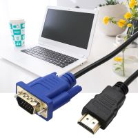 ✷◕ 1/1.8/3/5 M HDMI-compatible Female to VGA Male Converter Cable Adapter 1080P HD Video Output for PC Laptop TV Monitor Projector