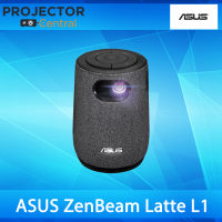 ASUS ZenBeam Latte L1 Portable LED Projector – 300 Lumens, 720p, Sound by Harman Kardon, 10 W Bluetooth® Speaker,  3-hour Video Playback, Wireless Projection, Built-in Battery, USB Type-A, HDMI®