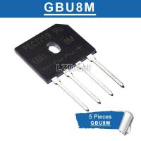 5pcs GBU8M GBU810 GBU Bridge Rectifier 8A 1000V ZIP-4