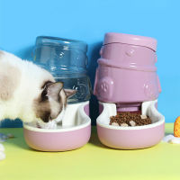 3.3L Cat and Dog Automatic Feeder Water Bottle Cat Bowl Feeding and Drinking Dog Water Dispenser Feeding Bowl Supplies