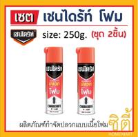 Chaindrite Foam เชนไดร้ท์โฟม ผลิตภัณฑ์กำจัดปลวกแบบเนื้อโฟม (250กรัม) (ชุด 2ชิ้น) เชนไดร้ท์ โฟม