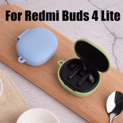 For Redmi Buds 4 Lite Case Wireless Headset Silicone Cover For Xiaomi Redmi Buds 4 Lite Buds4 lite buds 4 Pro Buds4 Cases Cover Wireless Earbud Cases