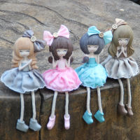 4PCS Choice Creative Miniature Figurine Beauty Girl Resin Crafts Ornament Dolls Girl Bedroom Decoration