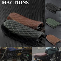 รถจักรยานยนต์ Universal R Vintage Cafe Racer Seat R Saddle สำหรับ Honda CB200 CL350 CB350 CB400 CB500 CB125S