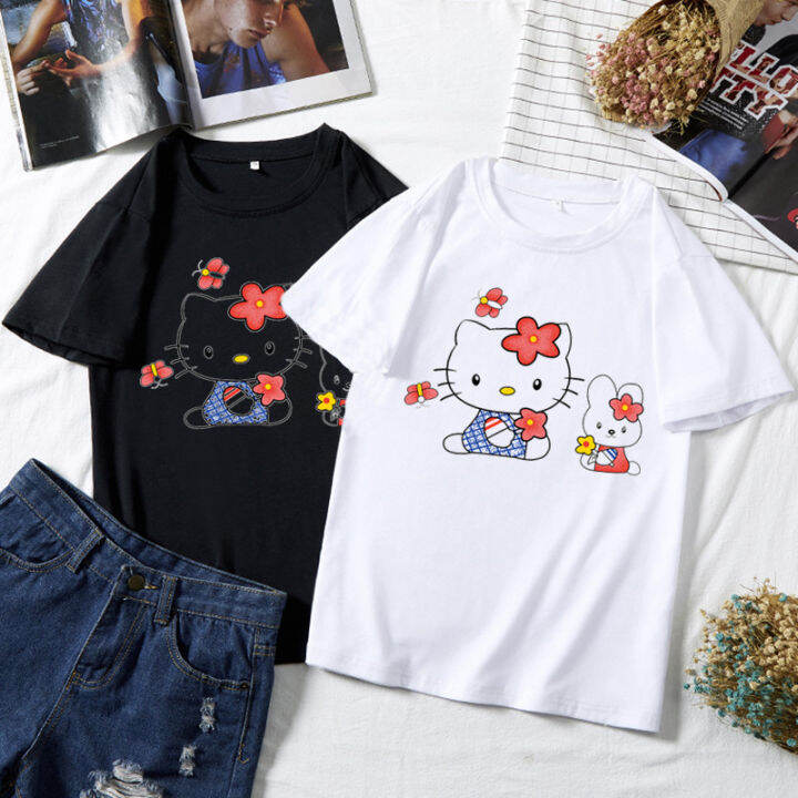 s-3xl-ปลีก-ส่ง-bk-219-เสื้อยืดแขนสั้นพร้อมส่ง-8สี-ลายการ์ตูน-ขายดีตามเทรนต์-ลายน่ารัก-สีสันสดใส่น่ารัก-ใส่ได้ทั้งหญิงและชาย