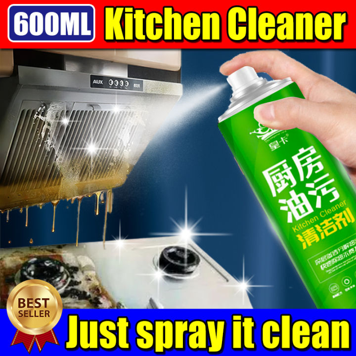 Powerful Degreasing👍xx Kitchen Cleaner Spray Degreaser Cleaner Kitchen 