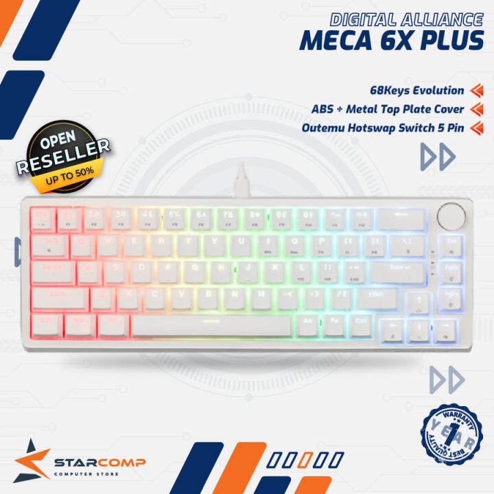 Digital Alliance Gaming Keyboard Meca 6X Plus Keyboard Gaming Lazada