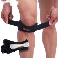 【hot】！ 1PC Adjustable Knee Patellar Tendon Band Support Brace Silicone Patella Guard Protector