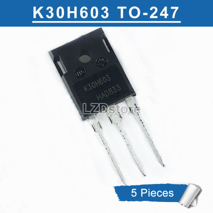 5ชิ้นต้นฉบับ-k30h603-ikw30n60h3ถึง-247-ikw30n60-30h603-30n60h3ไป-247-600v-30a-igbt-ใหม่เอี่ยมทรานซิสเตอร์