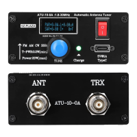 ATU-10-0A คลื่นสั้นเสาอากาศอัตโนมัติจูนเนอร์20วัตต์1.8-30เมกะเฮิร์ตซ์คลื่นสั้นมิเตอร์ไฟฟ้ายืนคลื่นเมตร