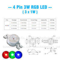 【❖New Hot❖】 lian400770360360 ไฟ Led Rgb Rgbw 3W 4W 5W 6W 15W 18W 4pin 8pin 6pin 10pin 12pin มีสีสัน Diy เครื่องกำเนิดไฟเวที Led