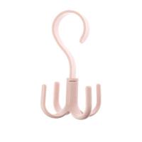 360 Degrees Rotate Four Claw Hooks Dry Wet Double Use Towel Hanger House Clothes Shoes Miscellaneous Multi-function Organizers