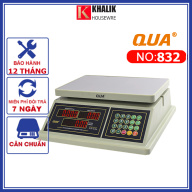 Cân tính tiền điện tử 30kg chống nước QUA 832 chính hãng dành cho siêu thị thumbnail