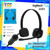 LOGITECH H151 STEREO HEADSET 3.5mm (Black)