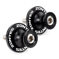 ❖ Motorcycle Accessories For Zontes G1 125 ZT125 G1 ZT125U ZT 125 U ZT 310R 310X ZT310R Swingarm Spools Sliders Stand 8mm Screws