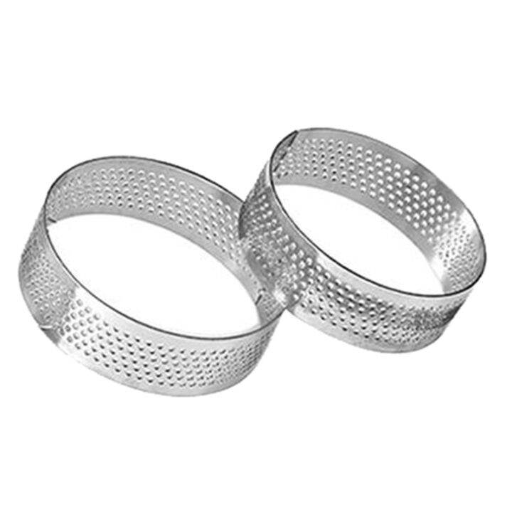 5pcs-circular-tart-ring-dessert-stainless-steel-perforation-fruit-pie-quiche-cake-mousse-mold-kitchen-baking-mould