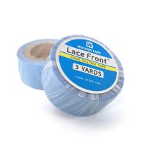 2.54cm(1inch)*3Yards Strong Blue Lace Front Support Tape Double Sided Adhesive Hair Tape For Tape Extension/Toupee/Lace Wig