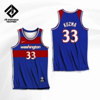 WASHINGTON WIZARDS KUZMA BEAL JORDAN ARENAS DINWIDDIE HARRELL NBA 2022 FULL SUBLIMATED JERSEY