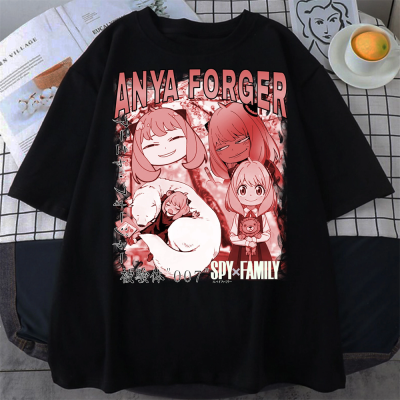 Spy X Family Shirt Cute Anya Forger Loid Forger Yor Kawaii Japanese Manga Spy X Family Anime Tee Anya Forger Gildan Spot