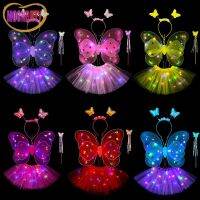 【CC】 2-6year Children Costume Props Skirts Flashing Skirt Lights Costumes