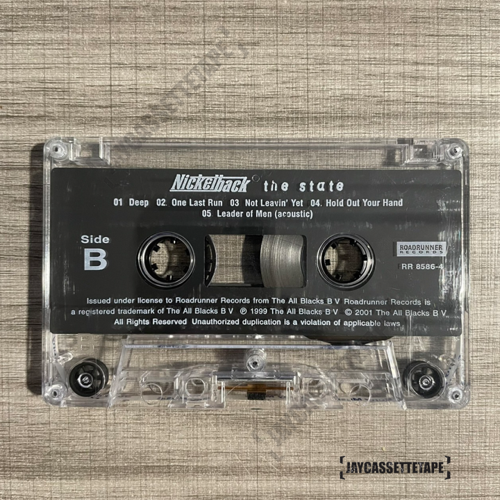 เทปเพลง-เทปคาสเซ็ต-เทปคาสเซ็ท-cassette-tape-เทปเพลงสากล-nickelback