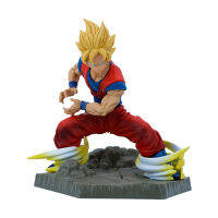 Sanwood ไม้พาย®Super Saiyan หุ่นแอ็กชันขนาดเล็กรายละเอียดสีทึบอะนิเมะดราก้อนดาวซูเปอร์ยานสำหรับคนรักอะนิเมะที่มีประโยชน์ดราก้อนบอล