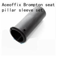 Aceoffix for Brompton Seatpost Sleeve set 34.9 to 31.8 Seat Post Adapter Reducing Bike Accessories