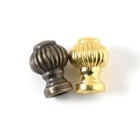 6pcs Mini Knobs Vintage Lantern Shape Handles Antique Bronze Case Drawer Cupboard Pulls Decorative Jewelry Wooden Box