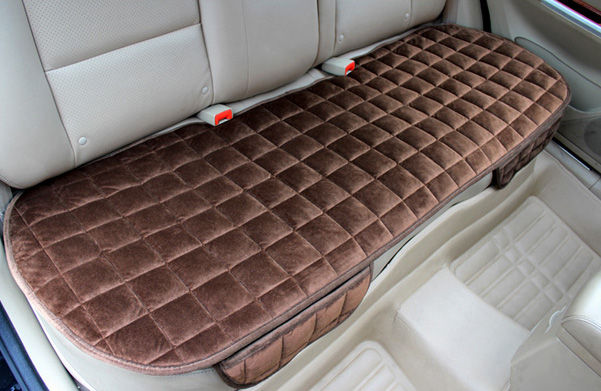 Car Seat Cover Flocking Cloth Not Moves Car Seat Cushions Non Slide Auto Universal Keep Warm Winter Accessories E4 X25