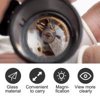 4PCS Loupe Eyeglass Magnifiers Set 5X 10X 15X 20X Watch Repair Loupe Magnifier Set Magnifying Glass for Watch Jewellery