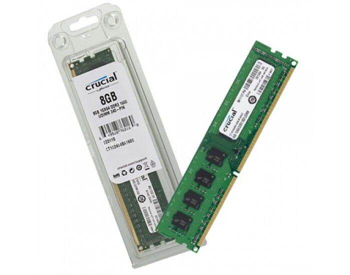 CRUCIAL 8GB DDR4-2400 UDIMM - Ram PC Crucial DDR4 8GB 2400 | Lazada ...