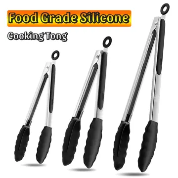 Food Grade Silicone food tong Kitchen Tongs utensil Cooking Tong