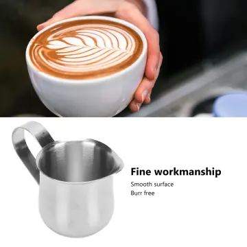 12oz 350ml Stainless Steel Coffee Garland Cup Milk Steam Frothing