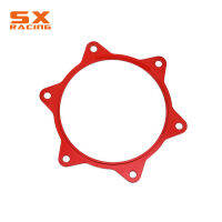 รถมอเตอร์ไซด์สีแดงล้อหลังเฟือง Spacer Raiser สำหรับฮอนด้า CRF450R CRF 450R 02 03 04 05 06 07 08 09 10 11 12 CRF250R 2002-2013