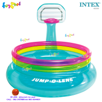 Intex ส่งฟรี เบาะกระโดดใส จั๊ม-โอ-ลีน 1.96x1.80x1.52 ม. รุ่น 48265