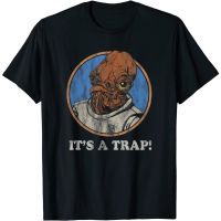 Star Wars Admiral Ackbar Its A Trap Distressed T-Shirt