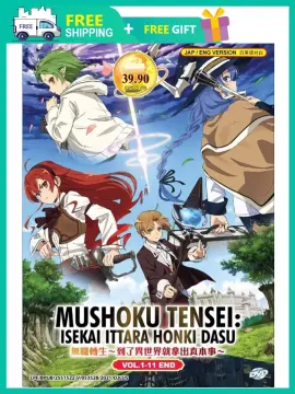 DVD Anime Mushoku Tensei Isekai Ittara Honki Dasu Vol.1-11 End English  Dubbed for sale online