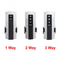 1/2/3 Ways ON/OFF AC Wireless Receiver Energy-saving fluorescent Lamp LED Light Remote Control Switch 200V-240V Hot Sale Smart Wireless Switch