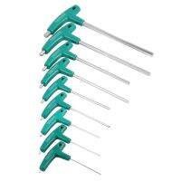 Ultrarich 9ชิ้น/เซ็ต T-Handle ไขควง Hex Allen Key Screws เครื่องมือไดร์เวอร์ Wrenches