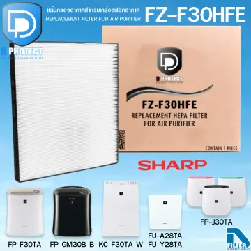 Sharp air purifier on sale hepa filter replacement