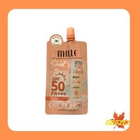 MILLE กันแดดวิตามิน SNAIL COLLAGEN VITAMIN PLUS WATERY SUNSCREEN SPF50 PA+++ [6G.]