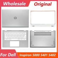 เคสแล็ปท็อปใหม่สำหรับ Inspiron 14 5401 5402 5405หน้าจอ LCD ฝาหลัง/ฝาปิดโน้ตบุค/ที่พักเท้าเคสด้านล่างล่าง0WK1KG สีเงิน